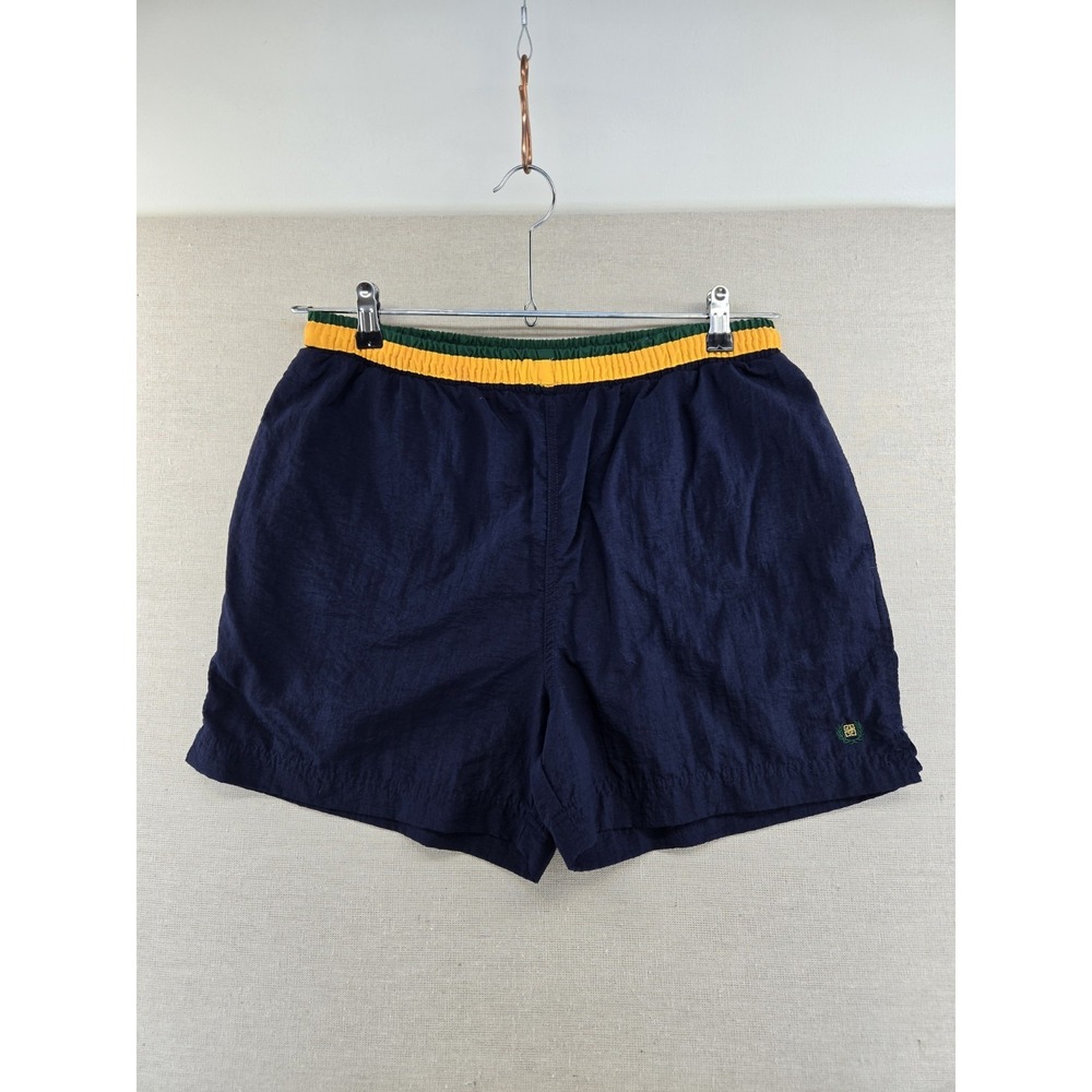 Givenchy Activewear Classic Vintage Swim Trunk Shorts Size Large Blue Mesh